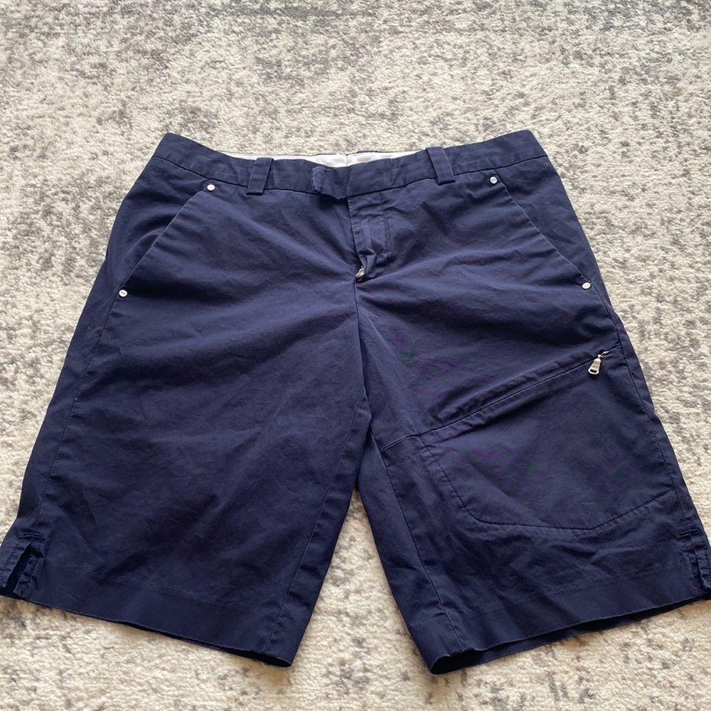 Ralph Lauren X Golf / hiking athletic shorts navy blue size 8 in EUC athletic